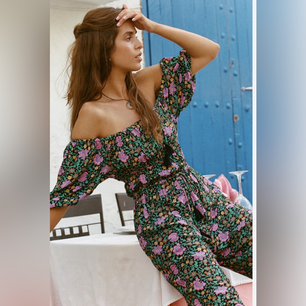 BNWT Spell Village Jumpsuit In Forest 🌲 XS